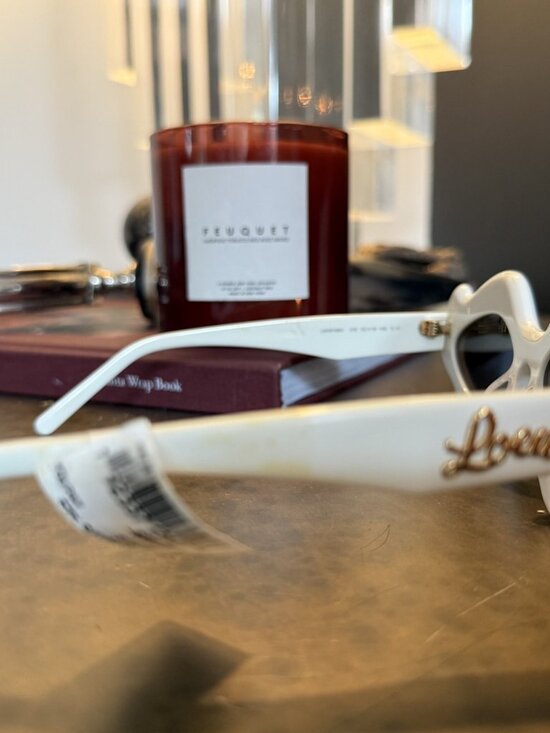 LOEWE Paula\'s Ibiza Inflated Cream/White Sunglasses NWT main image 5